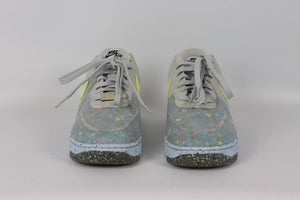 NIKE AIR FORCE 1 CRATER RECYCLED LEATHER SNEAKERS EU 40 UK 6 US 8.5