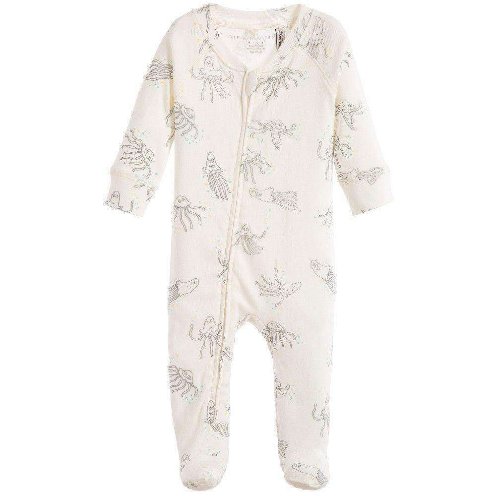 STELLA MCCARTNEY KIDS BABY BITSY JELLYFISH BABYGROW 18 MONTHS
