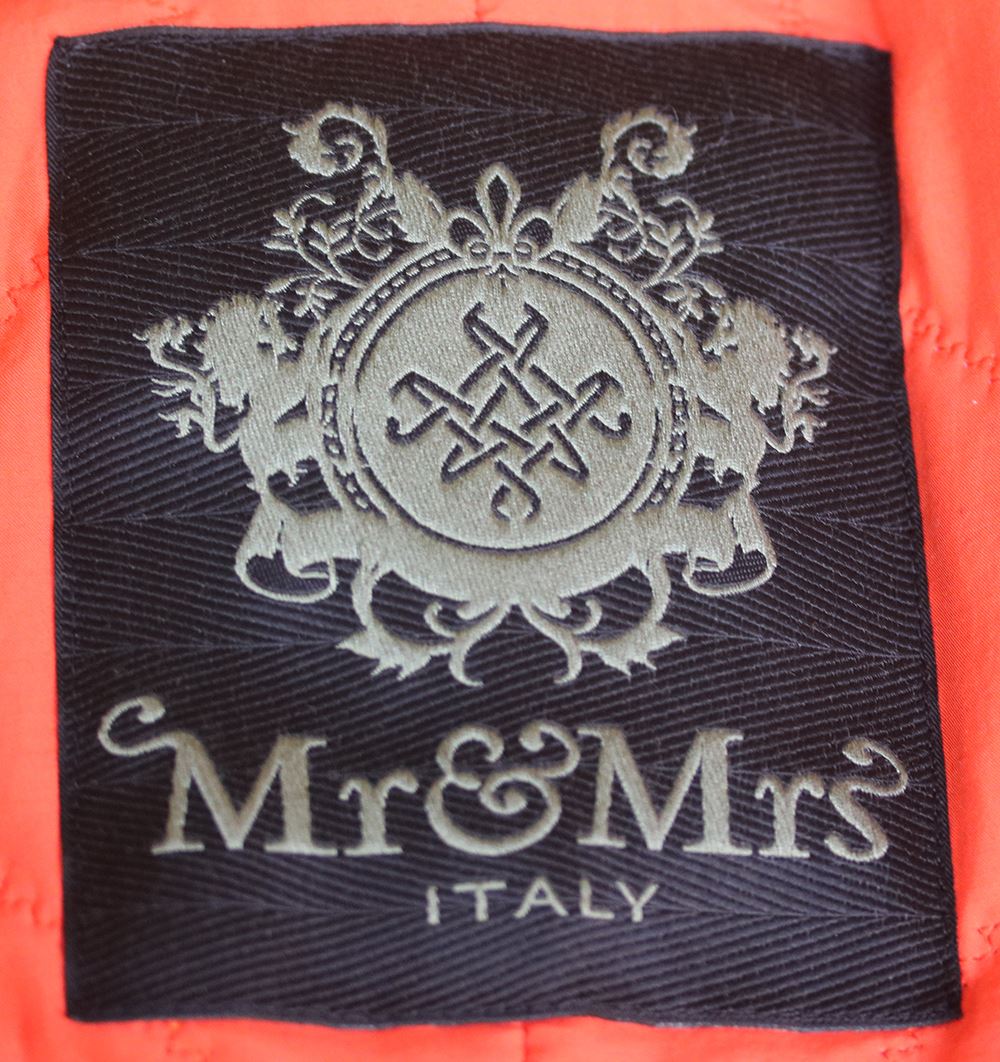 MR AND MRS ITALY EMBROIDERY CLARK ROSS BOMBER PARKA MEDIUM