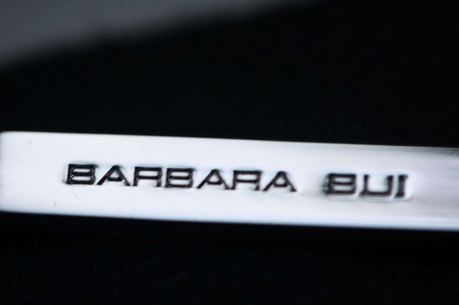 BARBARA BUI CLASSIC BLACK WOOL DOUBLE BREASTED BLAZER JACKET IT 42 UK 10/12