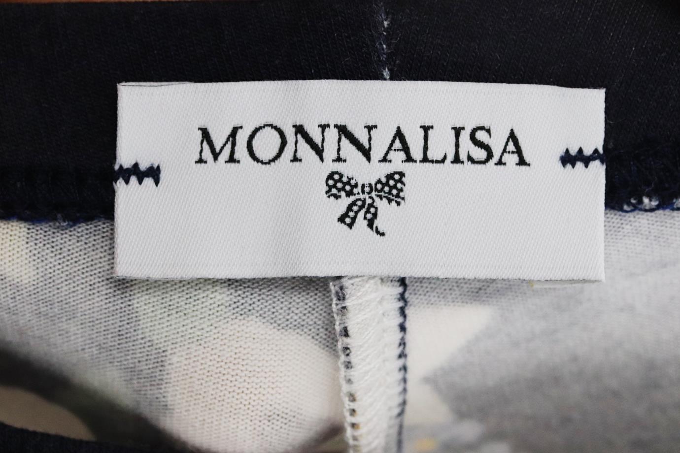 MONNALISA KIDS GIRLS COTTON TOP AND LEGGINGS SET 8 YEARS