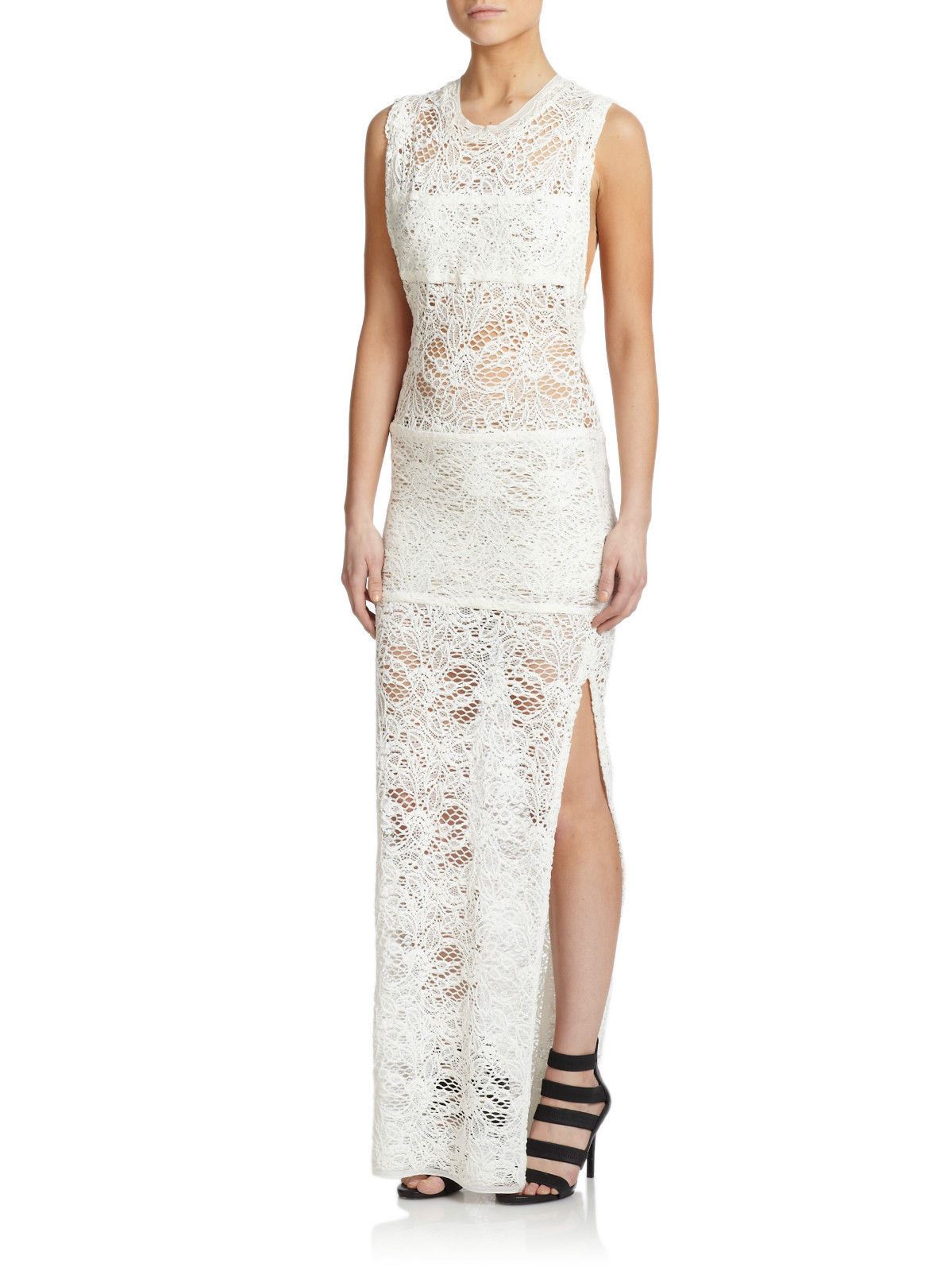 IRO FELIANE LACE DRESS FR 36 UK 8