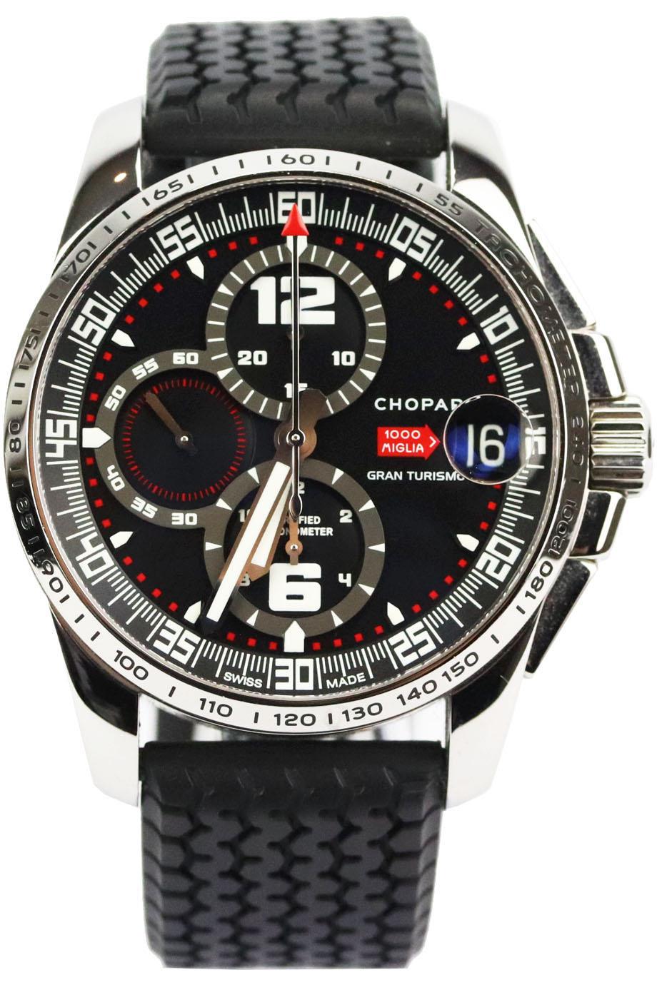 CHOPARD MILLE MIGLIA GRAN TURISMO XL 44MM STAINLESS STEEL WRIST WATCH