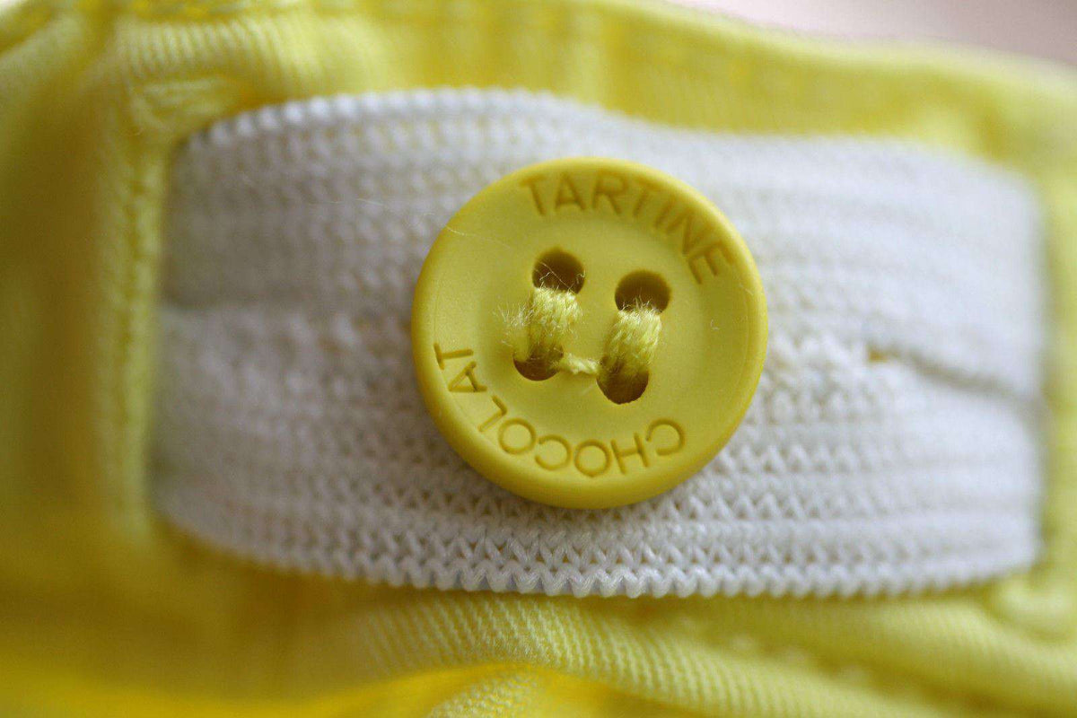 TARTINE ET CHOCOLAT BABY YELLOW TROUSERS 6 MONTHS