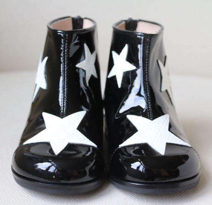 DIOR BABY GIRLS STAR BOOTS EU 23 UK 6