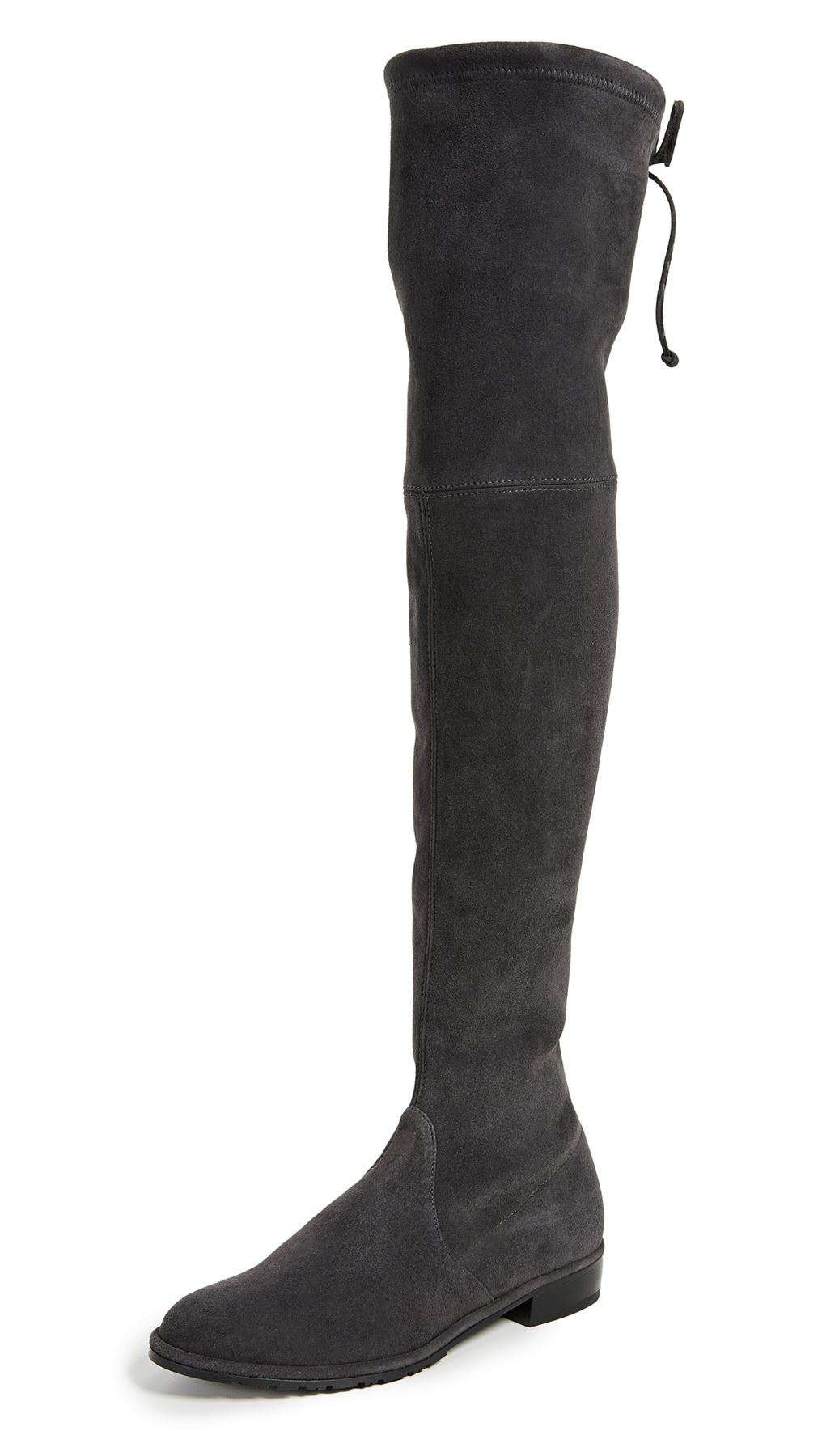 STUART WEITZMAN LOWLAND SUEDE OVER-THE-KNEE BOOTS EU 39.5 UK 6.5 US 9