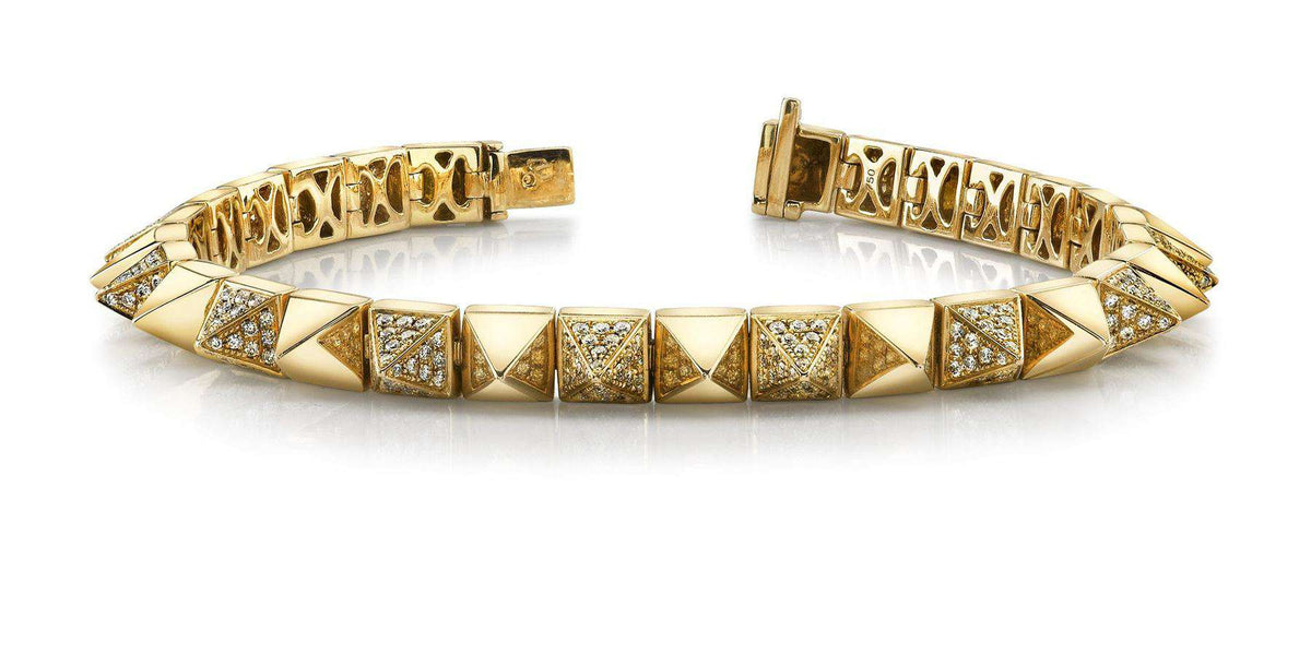 ANITA KO DIAMOND GOLD LUXE BRACELET