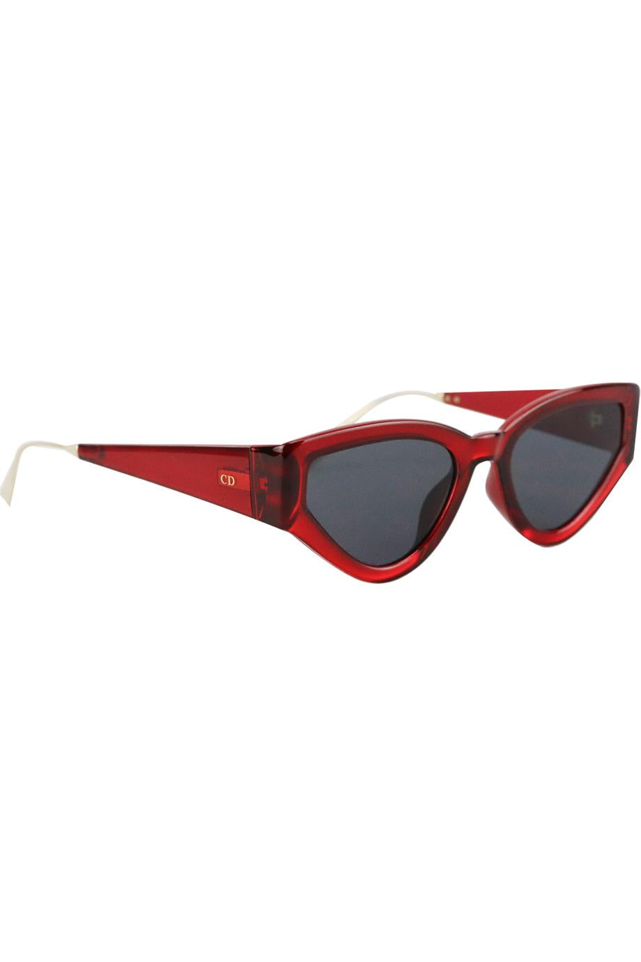 CHRISTIAN DIOR CATSTYLEDIOR1 CAT EYE ACETATE SUNGLASSES