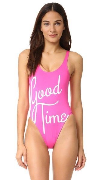 CHRLDR GOOD TIMES ONE PIECE SWIMSUIT MEDIUM/LARGE