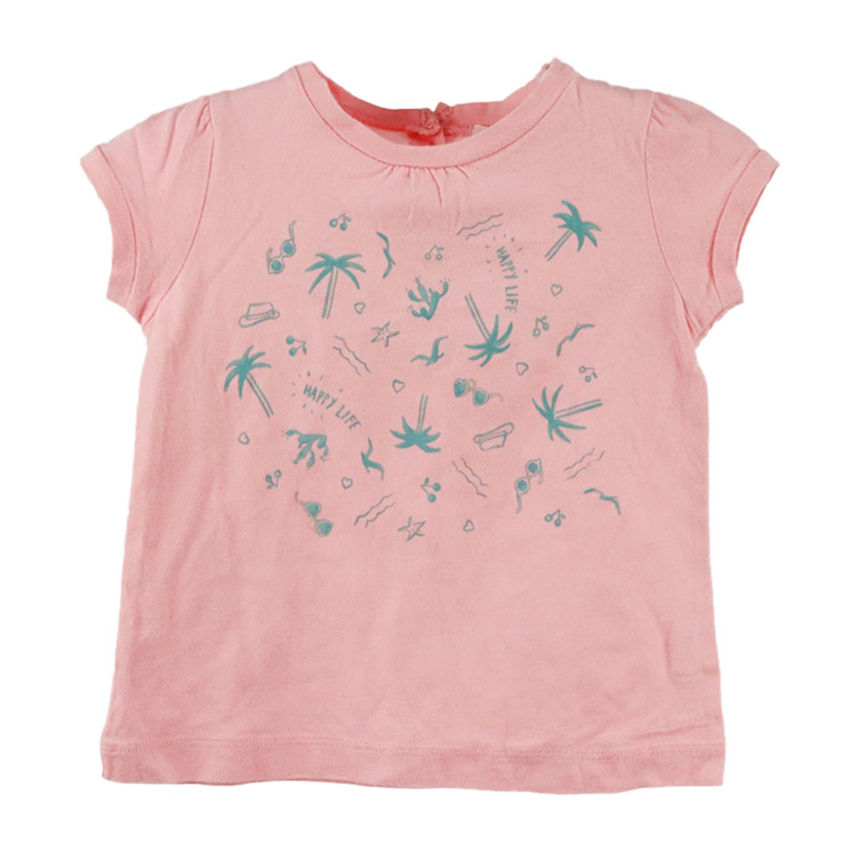 BONPOINT BABY GIRLS COTTON T-SHIRT 12 MONTHS