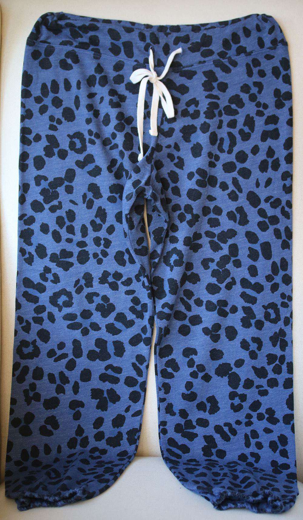 SUNDRY CLASSIC LEOPARD SWEATPANTS 2 MEDIUM