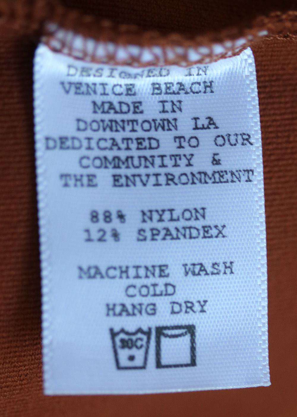 FLYNN SKYE CODY OPEN BACK BODYSUIT S/M