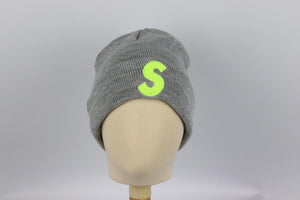 SUPREME + NEW ERA EMBROIDERED KNITTED BEANIE ONE SIZE