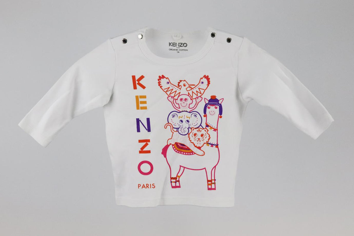 KENZO BABY UNISEX COTTON TOP 1 YEAR