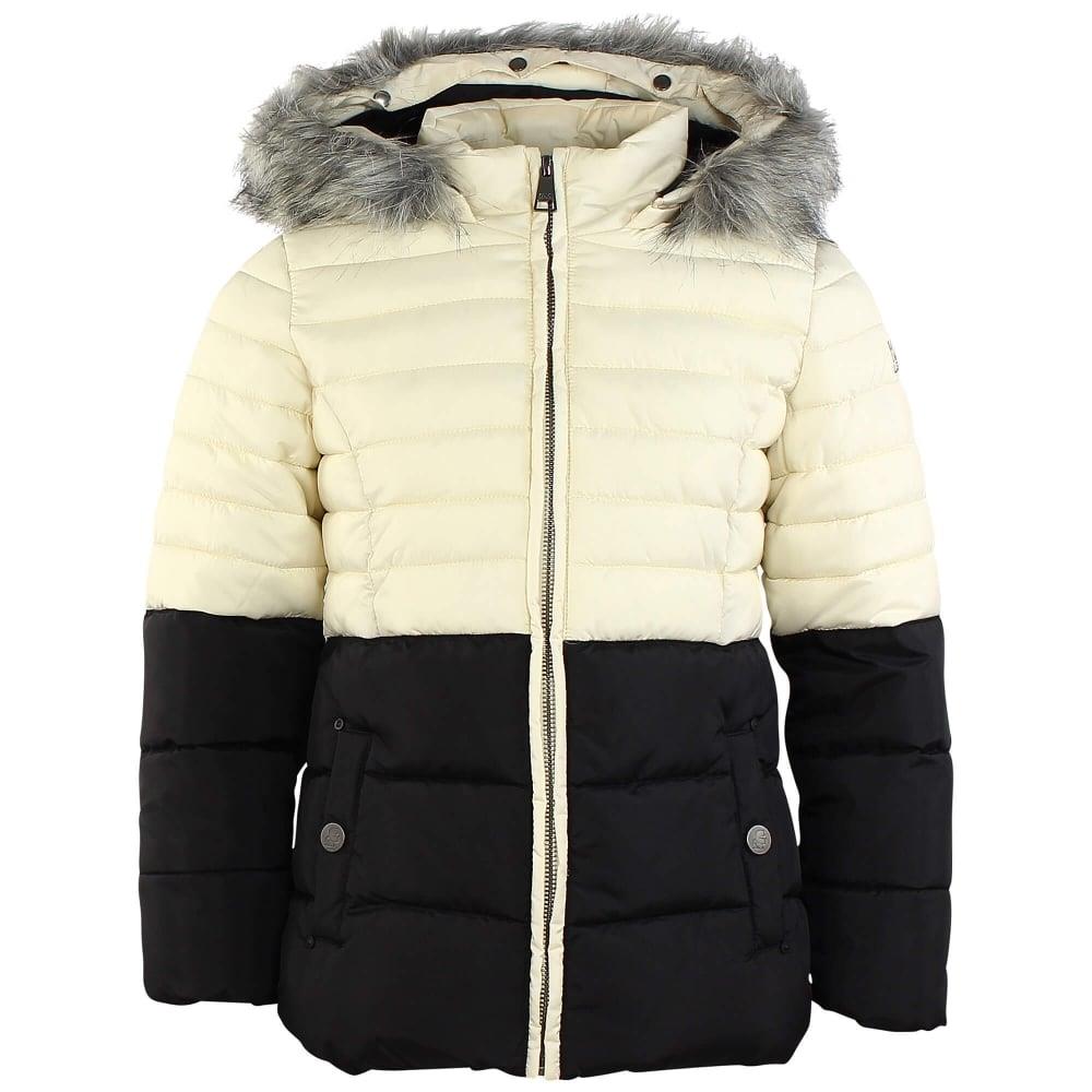 KARL LAGERFELD KIDS GIRLS PUFFER JACKET 5 YEARS