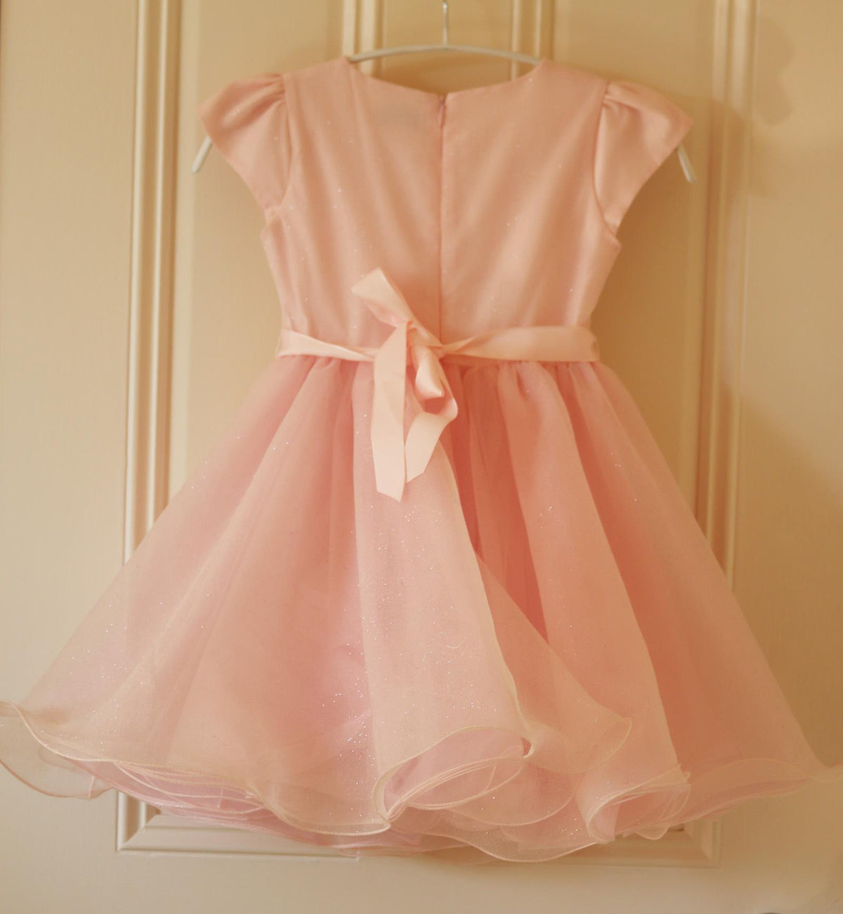 LESY KIDS GIRLS FLORAL CHIFFON DRESS 6 YEARS