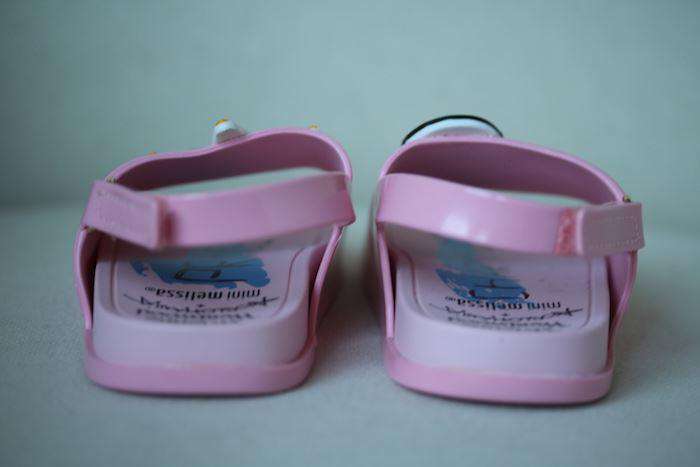 MINI MELISSA VIVIENNE WESTWOOD PINK ANGLOMANIA JELLY SHOES EU 25-26 UK 8