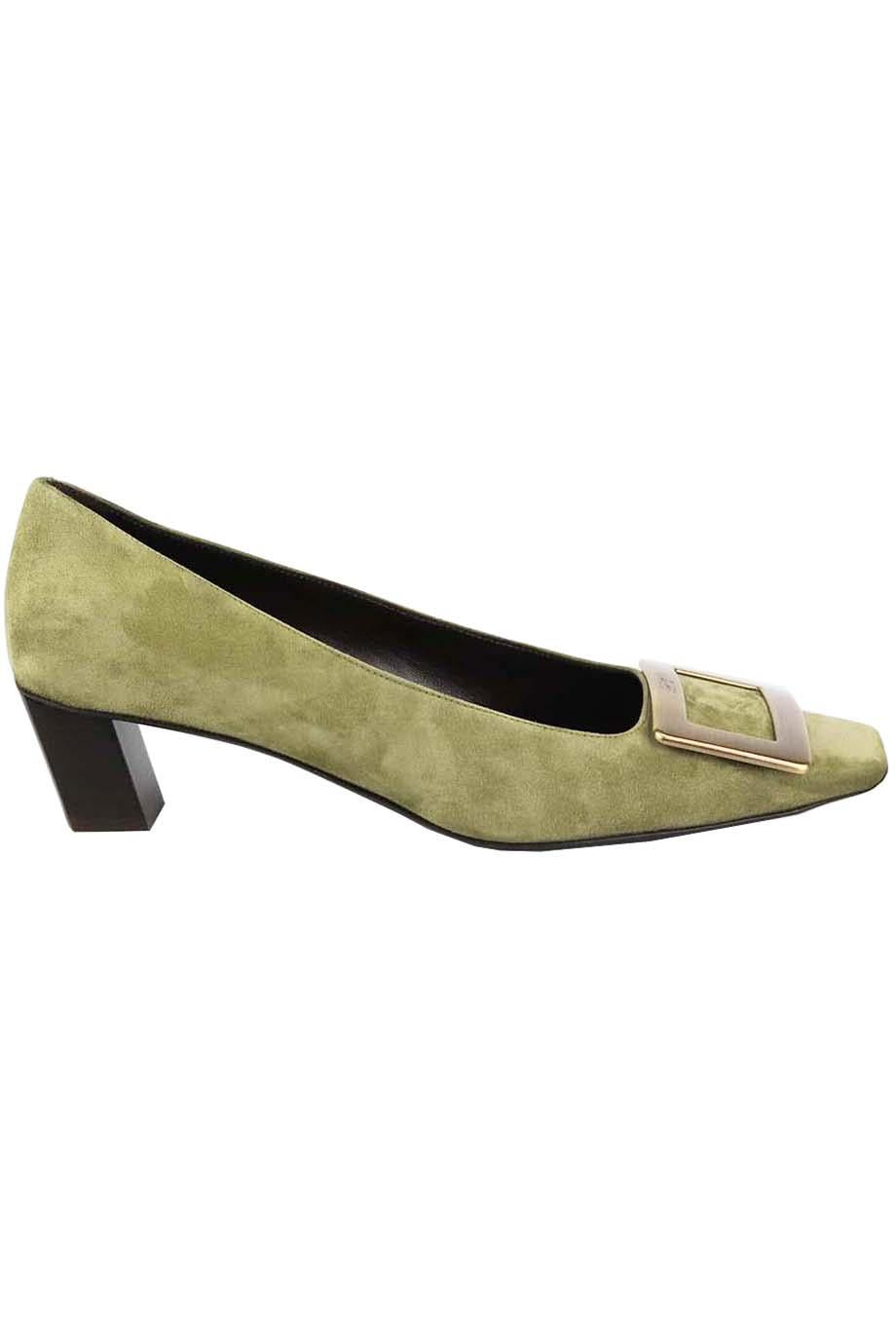 ROGER VIVIER SUEDE PUMPS EU 37.5 UK 4.5 US 7.5
