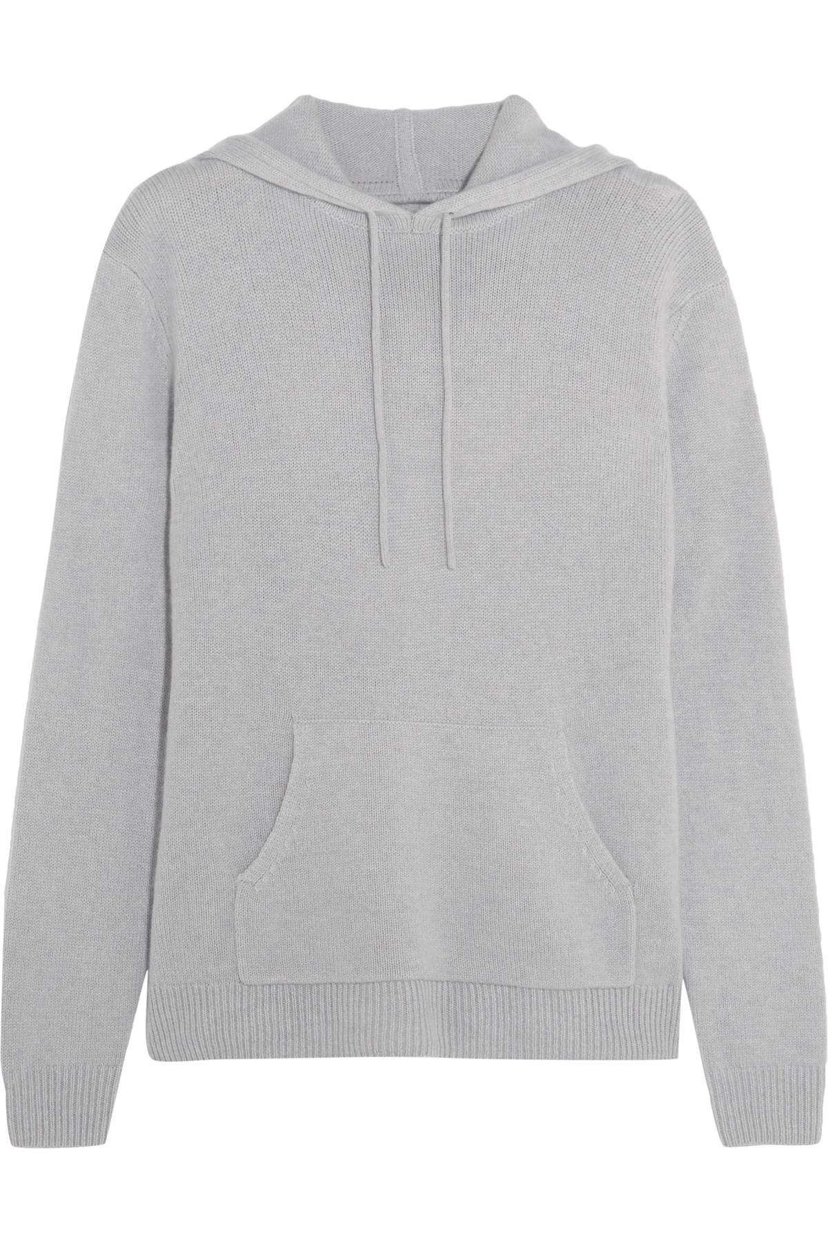 DION LEE CUTOUT CASHMERE HOODED SWEATER UK 8