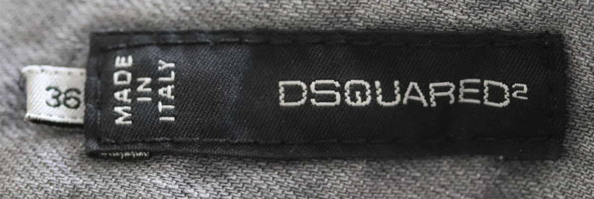DSQUARED2 DISTRESSED LOW RISE SKINNY JEANS IT 36 UK 4