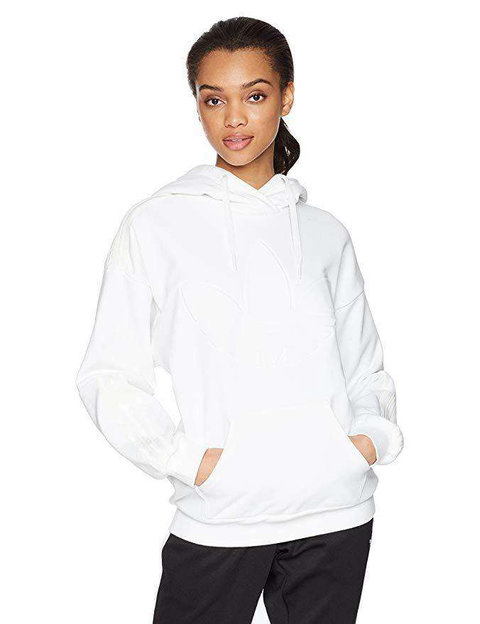 ADIDAS ORIGINALS FLOCK COTTON HOODIE UK 10