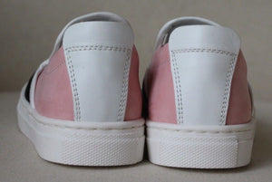 FENDI BABY GIRLS SILVER LOGO SHOES EU 25 UK 8