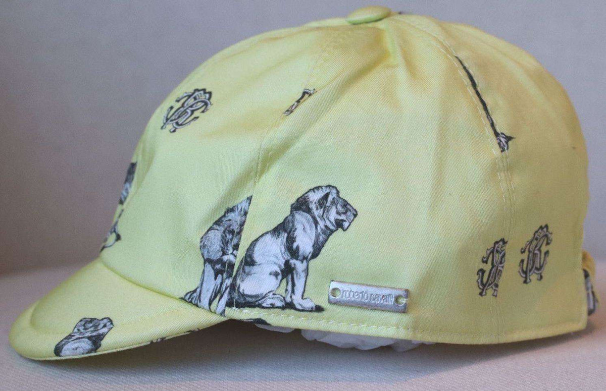 ROBERTO CAVALLI BABY LEMON DOG PRINT HAT 12-24 MONTHS
