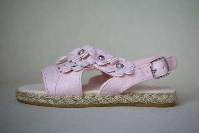 UGG KIDS PINK ALLAIREY SPARKLES SANDALS EU 26 UK 8