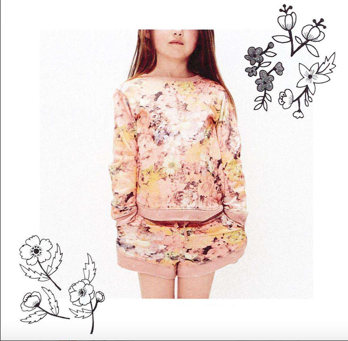 STELLA MCCARTNEY KIDS BABY CLEO FLORAL SHORTS 24 MONTHS