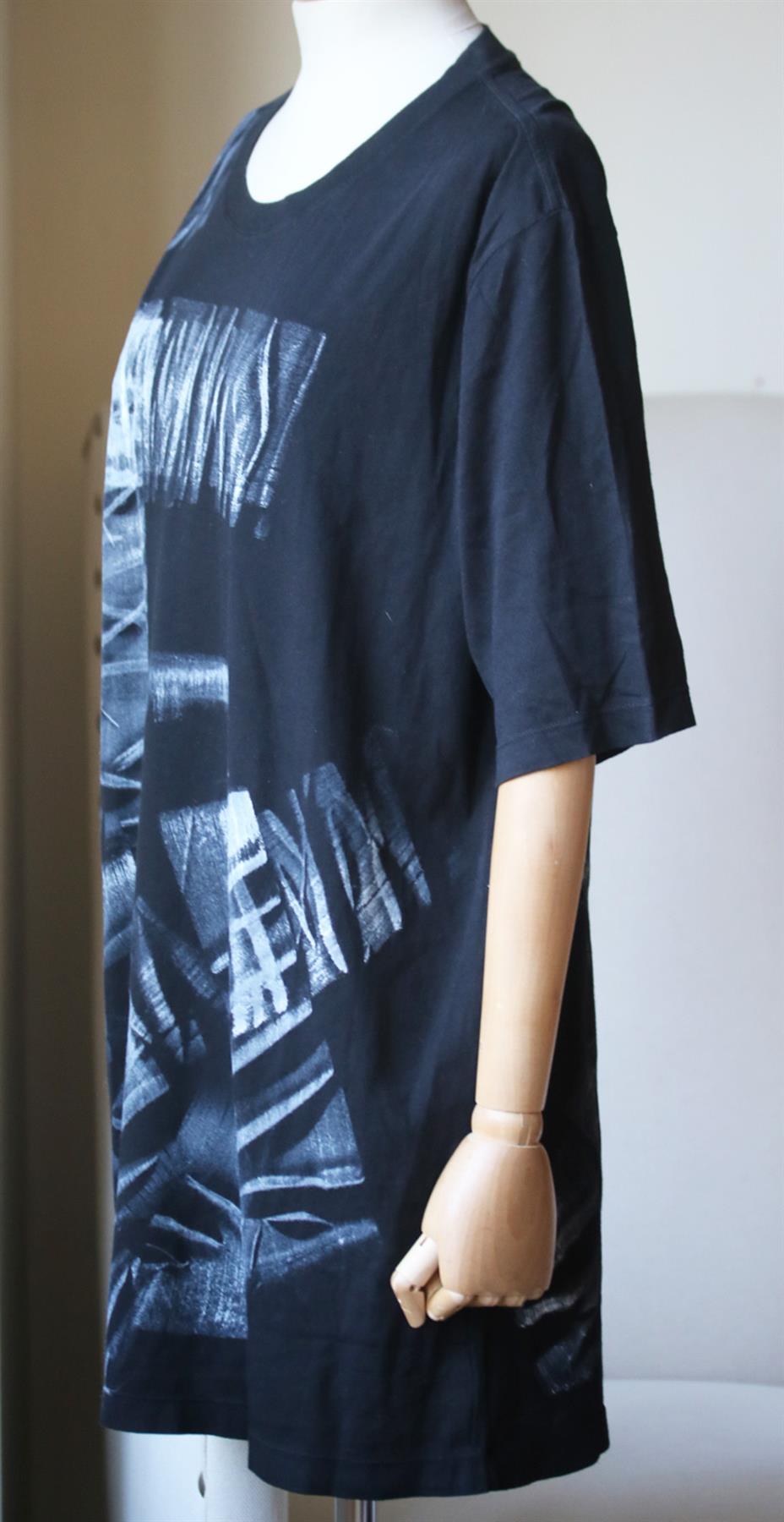 FAITH CONNEXION OVERSIZED PRINTED COTTON JERSEY T-SHIRT SMALL