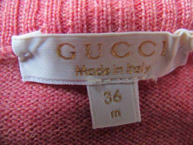 GUCCI BABY PINK CARDIGAN 36 MONTHS