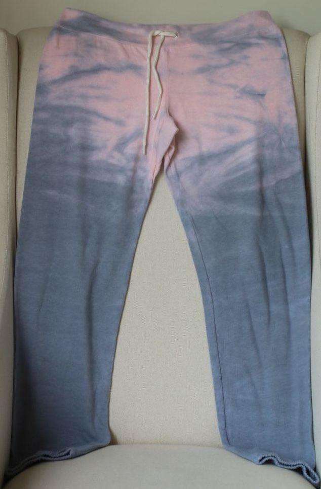MONROW HORIZON CHERRY BLOSSOM SWEATPANTS SMALL