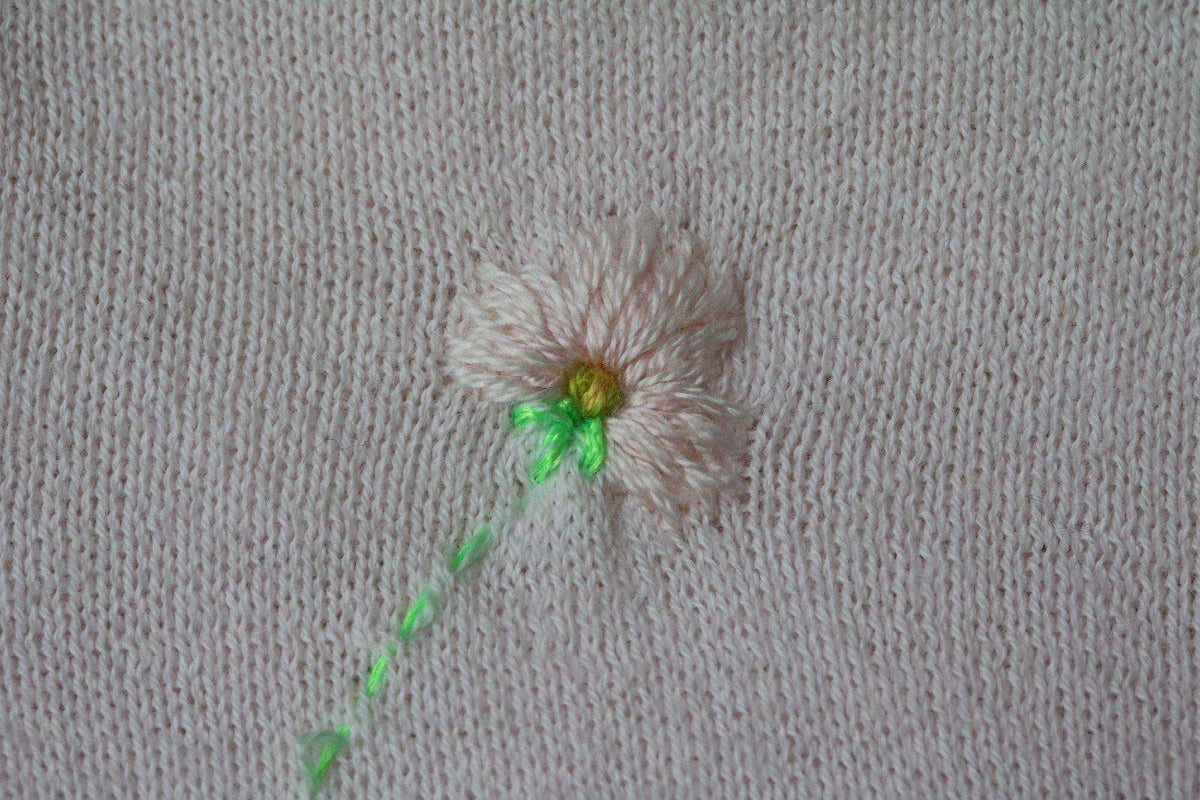 BONPOINT BABY GIRLS EMBROIDERED CARDIGAN 3 YEARS