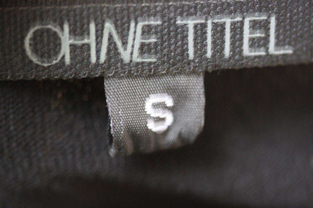 OHNE TITEL SHEER PANEL CROP TOP SMALL