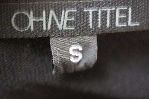 OHNE TITEL SHEER PANEL CROP TOP SMALL