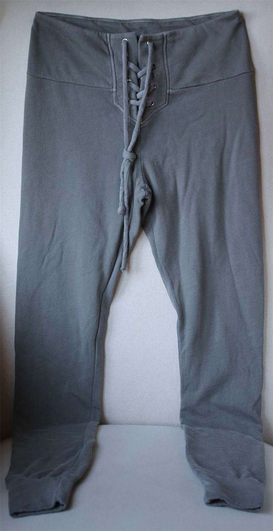 WILDFOX FIFI LACE UP SKINNY SWEATPANTS SMALL