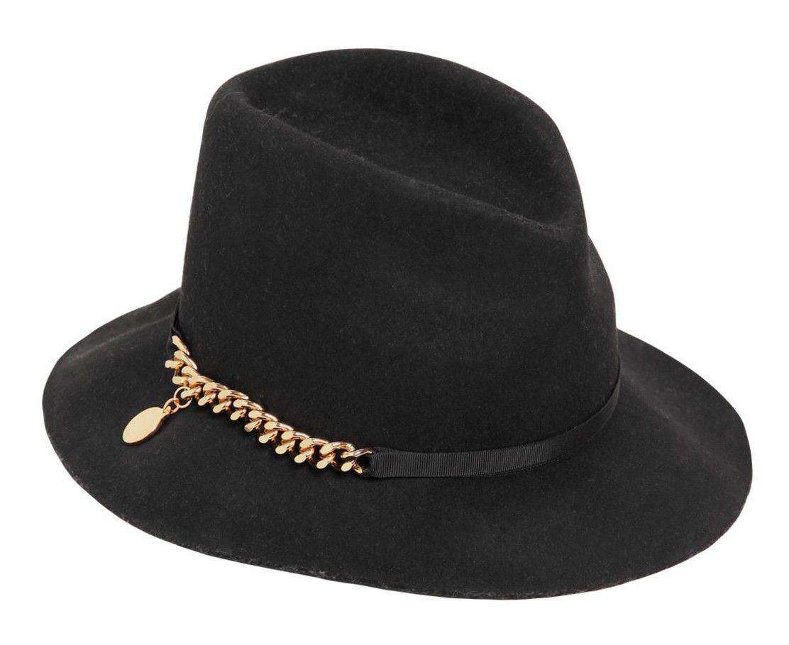 STELLA MCCARTNEY FALABELLA WOOL FEDORA