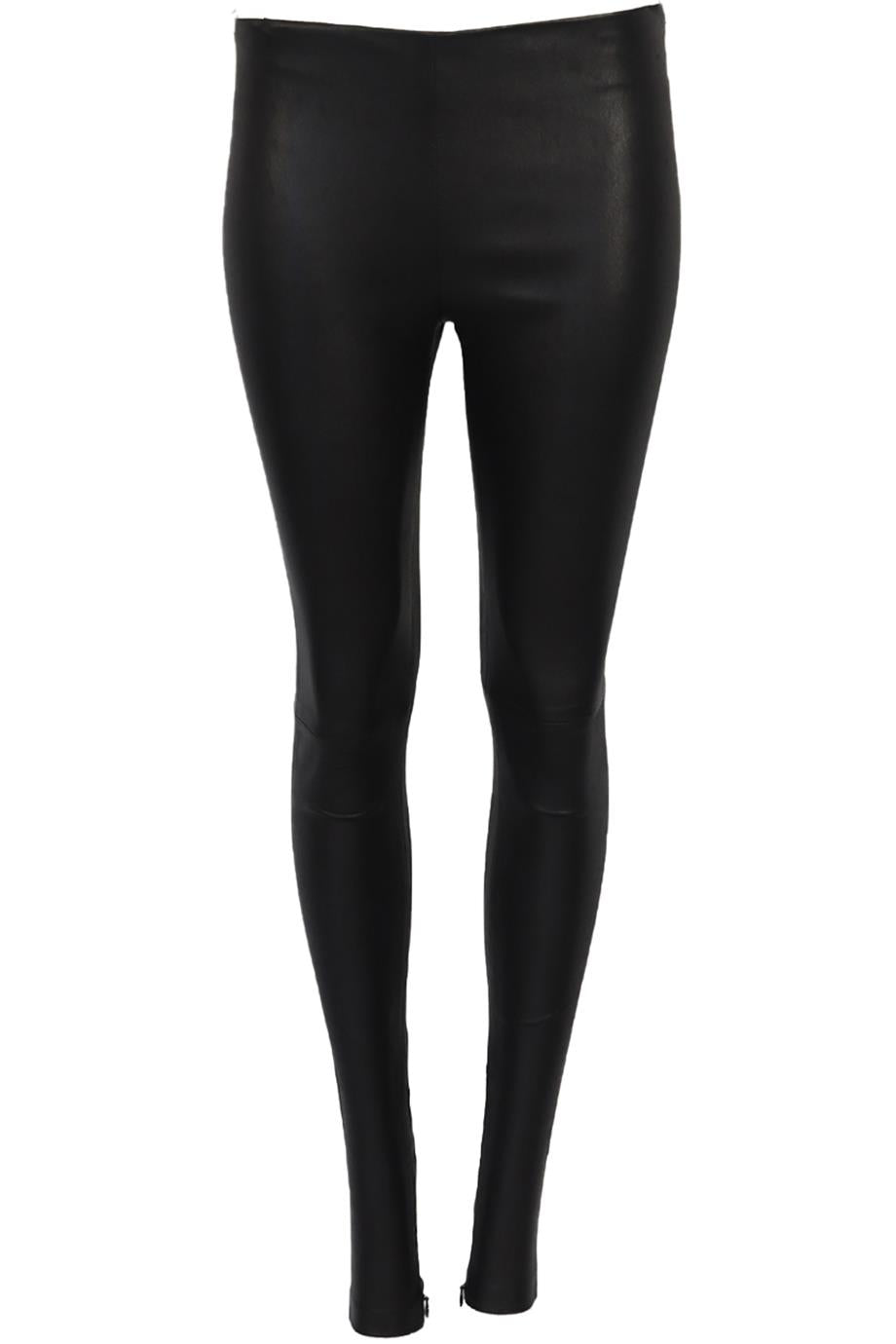 BALENCIAGA STRETCH LEATHER PANTS FR 36 UK 8