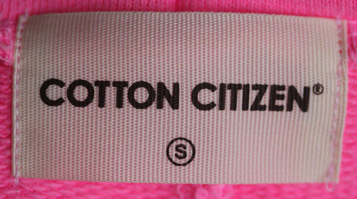 COTTON CITIZEN MILAN CROP ZIP HOODIE SMALL