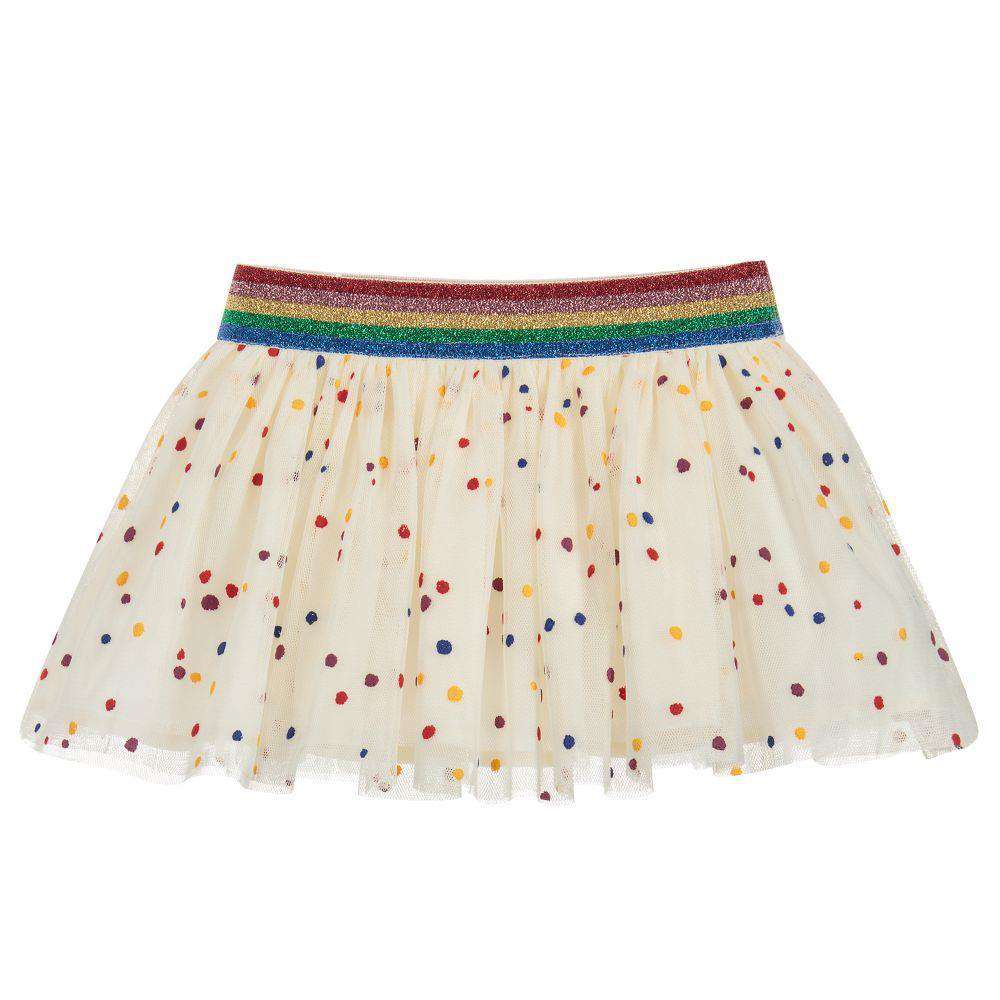 STELLA MCCARTNEY KIDS GIRLS CONFETTI TULLE SKIRT 6 YEARS
