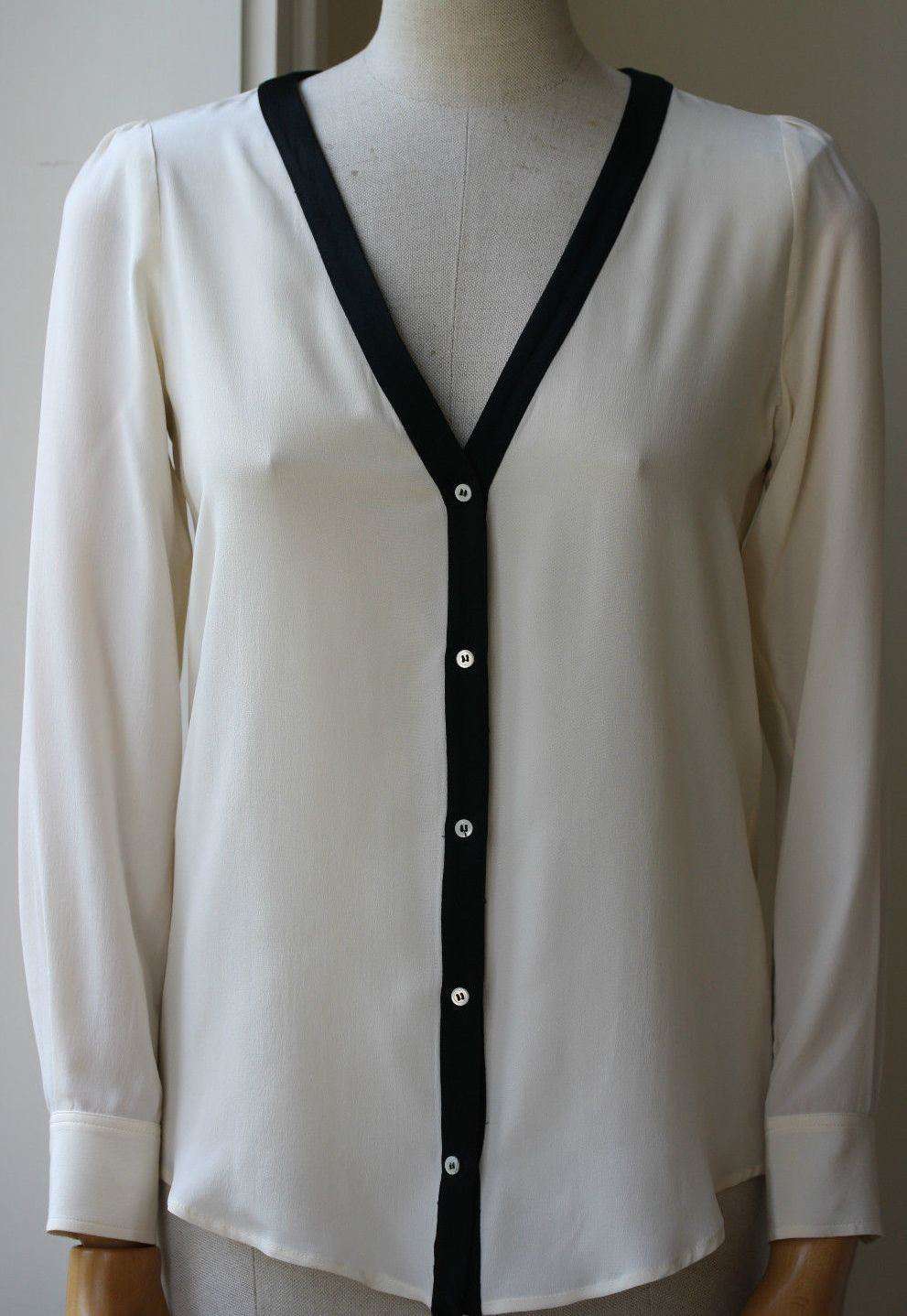 MASSCOB BANDED COLLAR CREAM SHIRT XSMALL