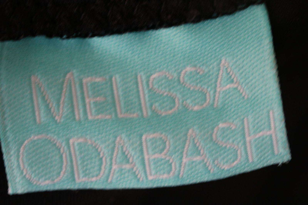 MELISSA ODABASH BALI BLACK TRIANGLE BIKINI UK 10/16