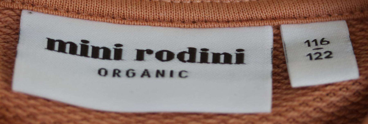 MINI RODINI SQUIRREL PRINT COTTON DRESS 6 YEARS