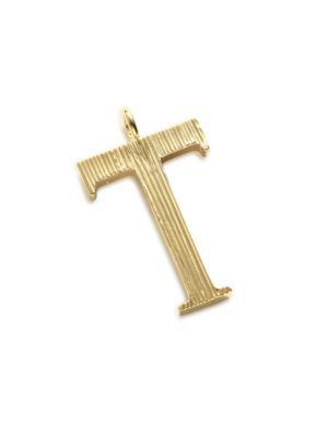 CHLOÉ INITIAL CHARM KEYCHAIN
