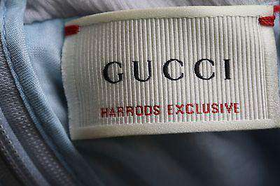 GUCCI HARRODS EXCLUSIVE BABY GIRLS BLUE SILK CHIFFON BUTTERFLY DRESS 4 YEARS