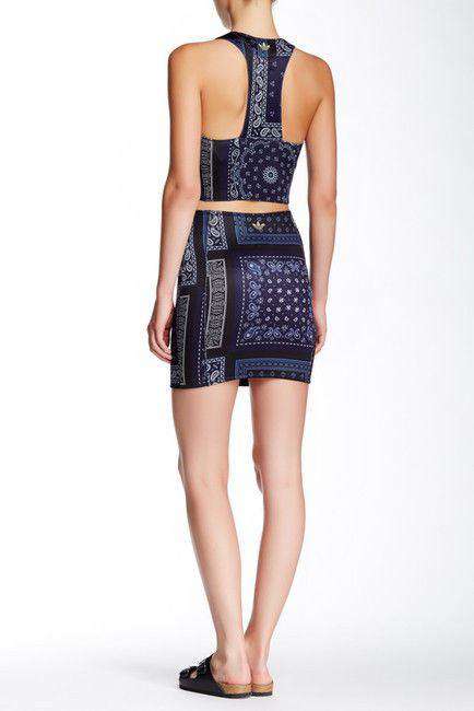 ADIDAS ORIGINALS X OPENING CEREMONY BANDANA PRINT TOP SMALL