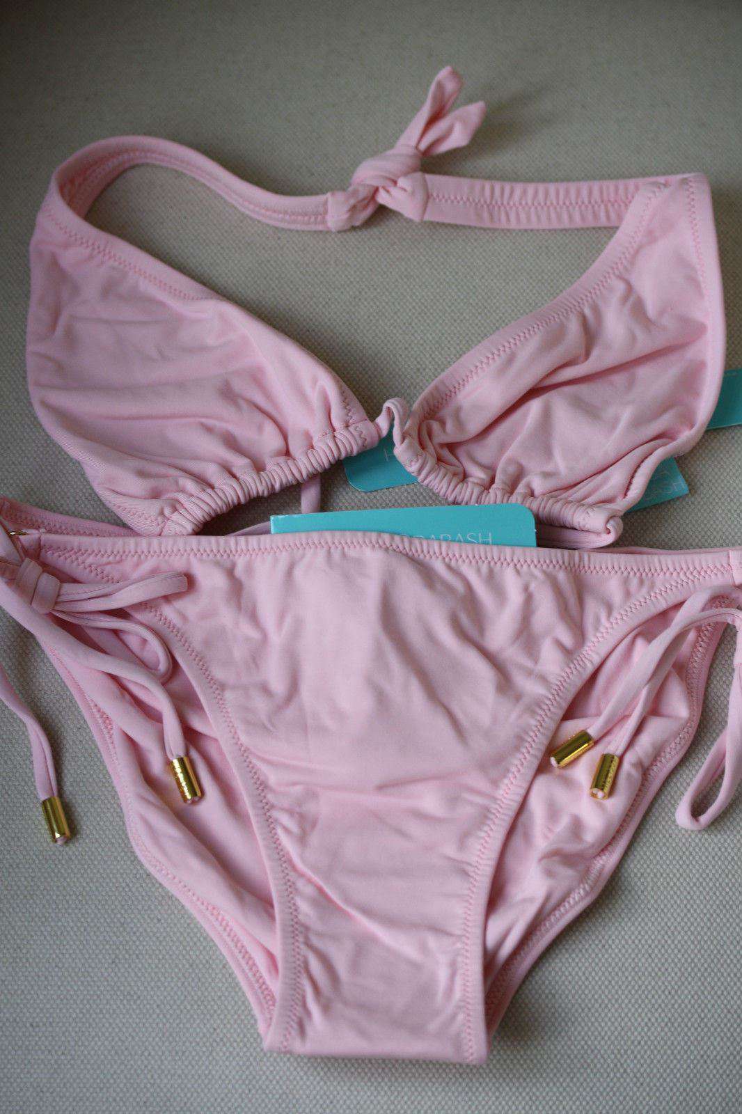 MELISSA ODABASH PINK BRIDESMAID HEN PARTY BIKINI IT 42/44 UK 10/12