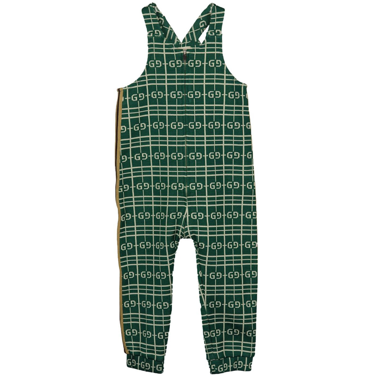GUCCI KIDS UNISEX GG COTTON DUNGAREES 36 MONTHS