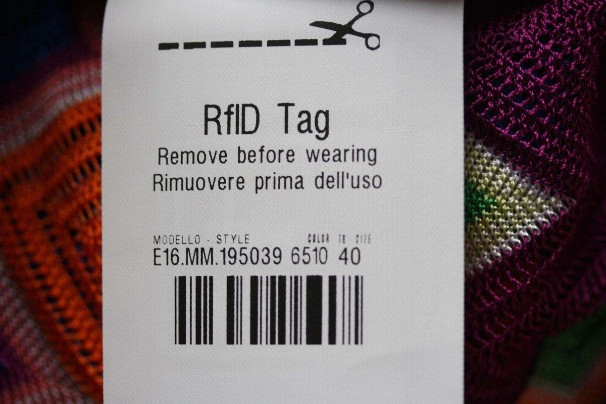 MISSONI GEOMETRIC ZIG-ZAG MULTICOLOUR JUMPSUIT IT 40 UK 8
