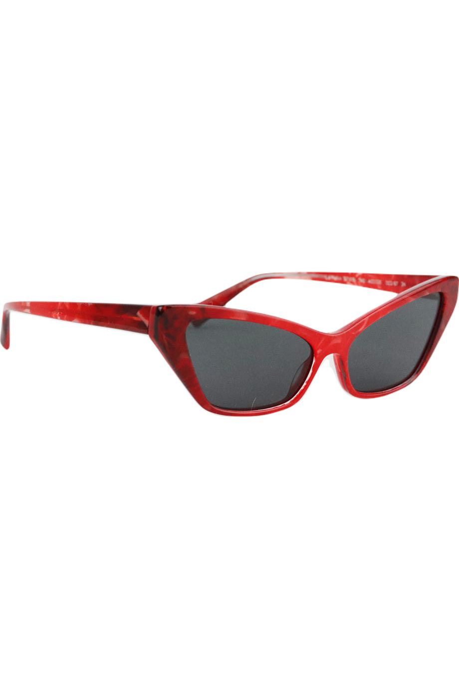 ALAIN MIKLI CAT EYE ACETATE SUNGLASSES